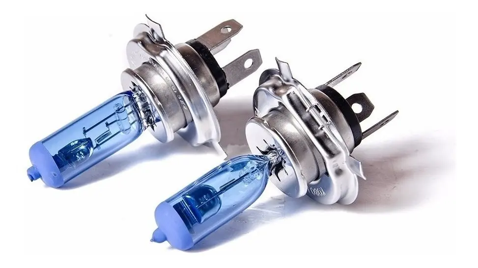 Lampara Efecto Xenón Luz + Blanca. Blue Vision H7 Juego X 2